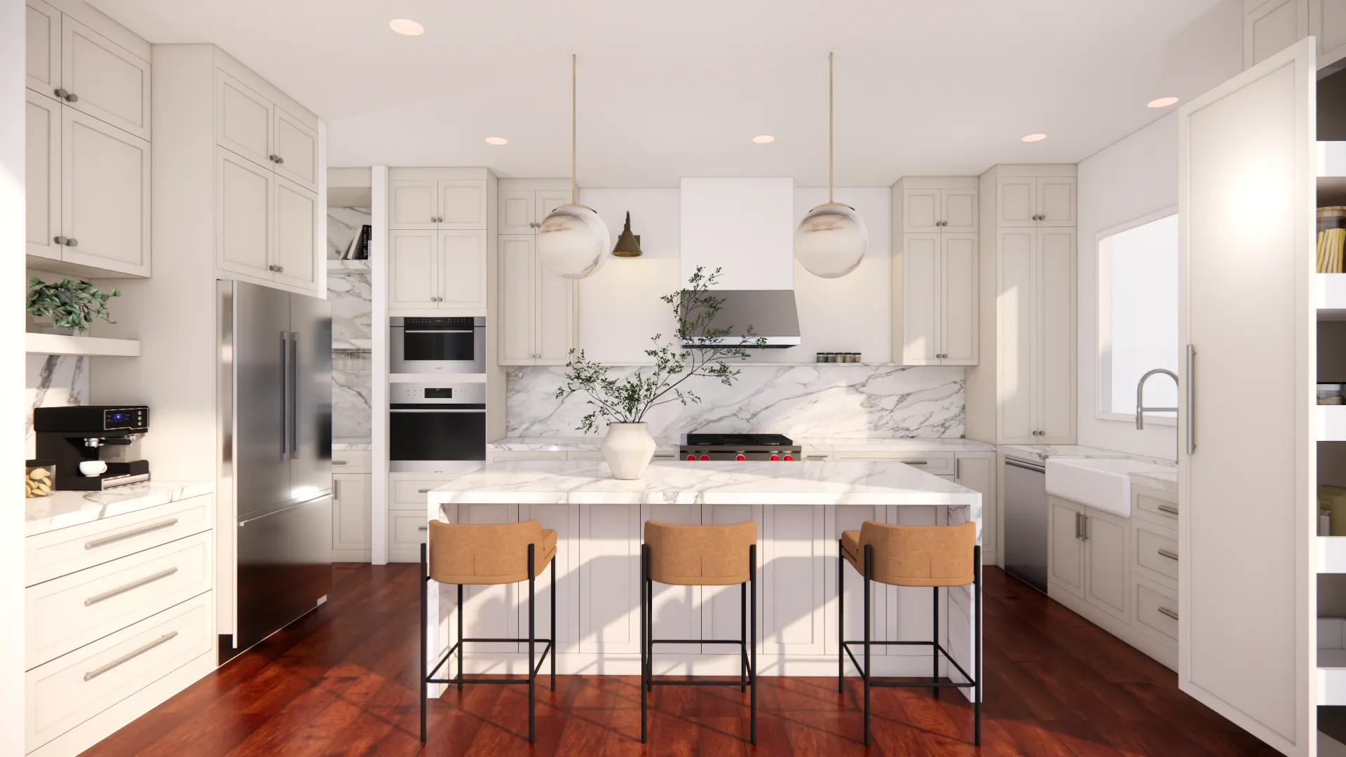 ADU kitchen layout